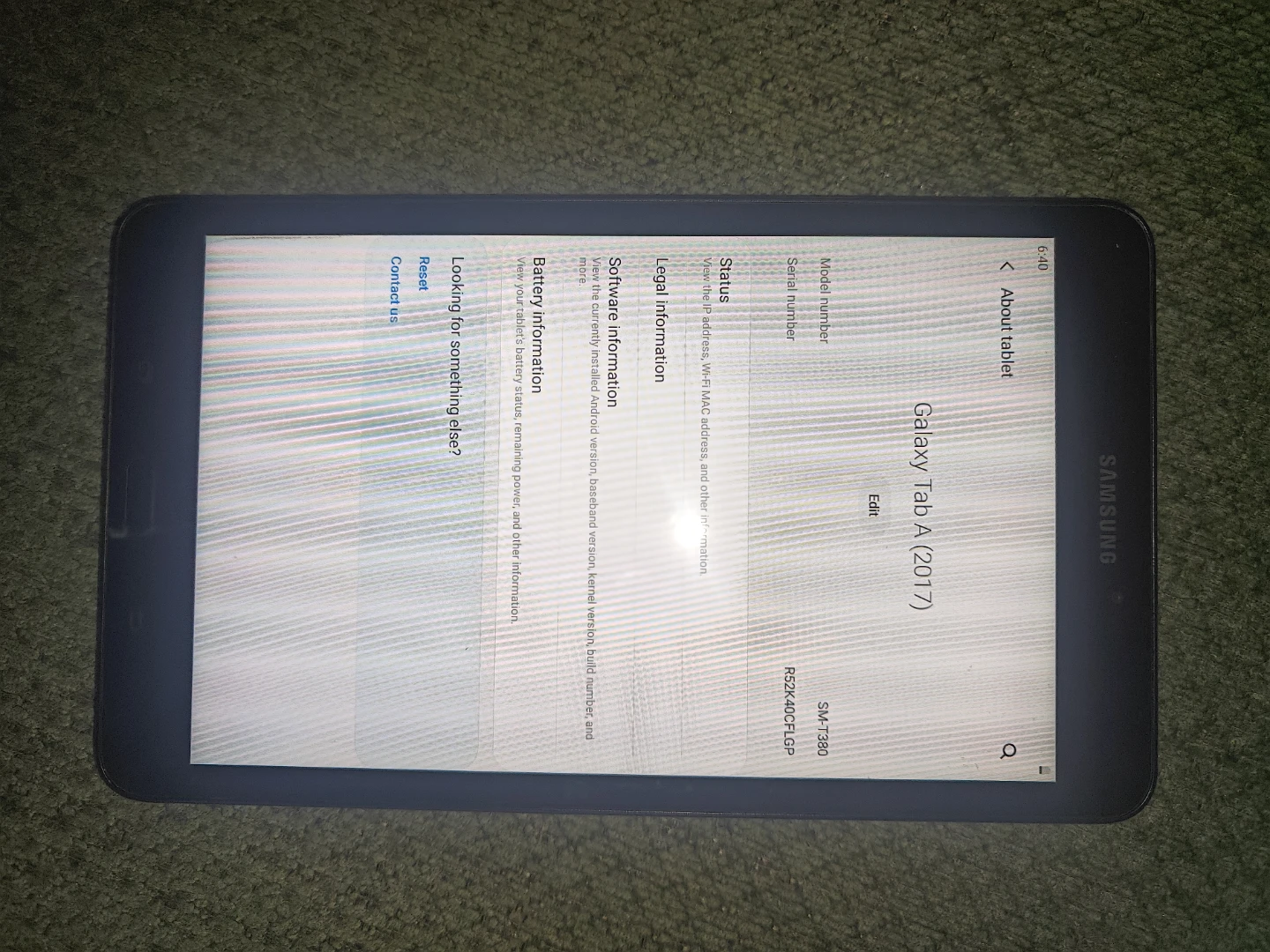 Samsung Tab A