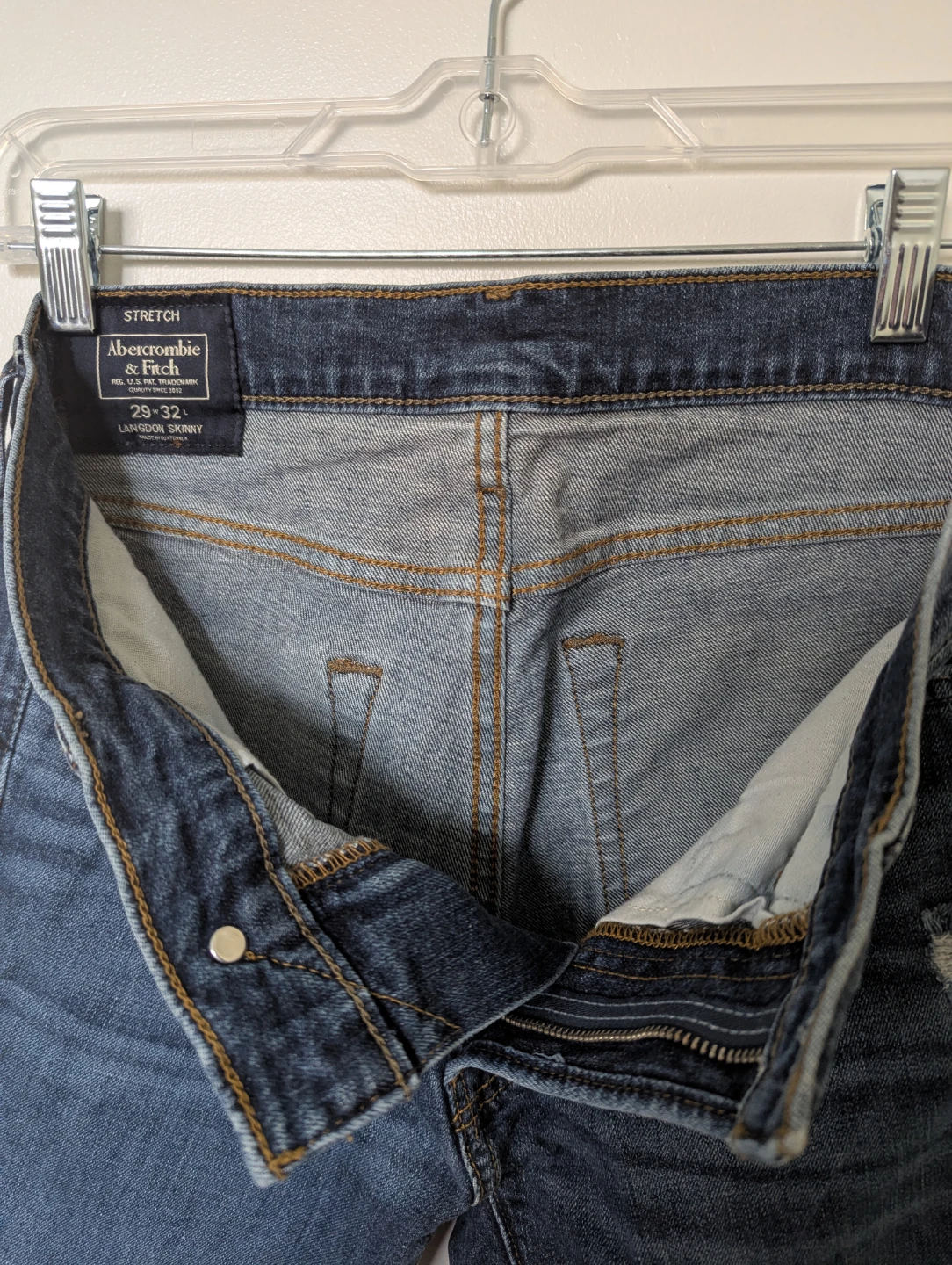 Abercrombie & Fitch Langdon Skinny Jeans - Size 29x32 - photo 4