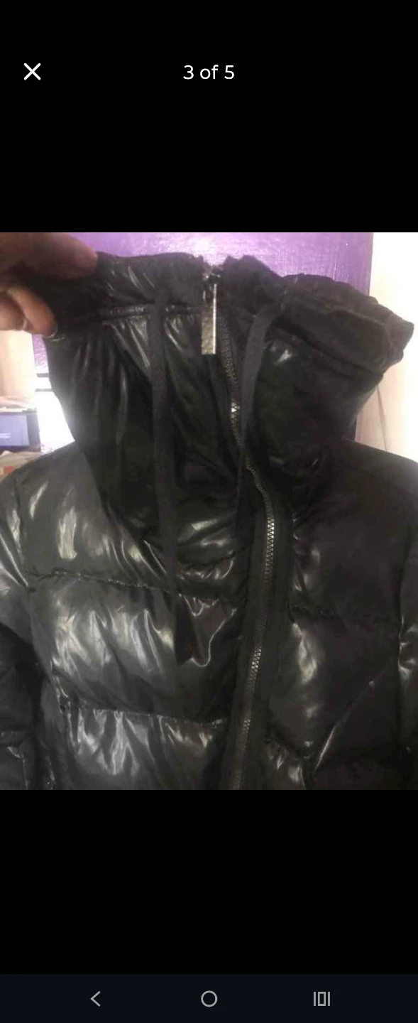 #Cleanout Grane Black Puffer Jacket - Size M