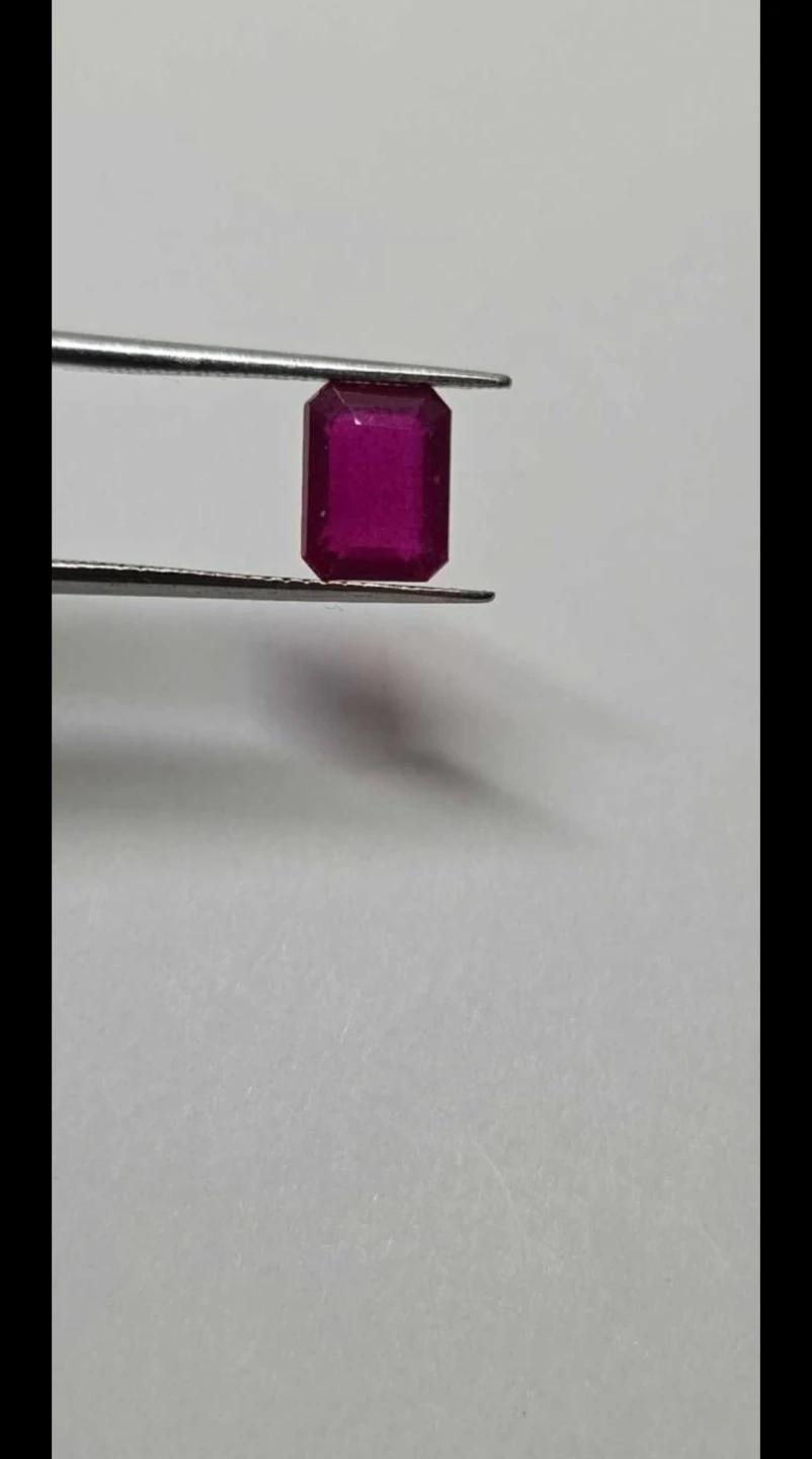 Natural blood red Ruby Gemstone