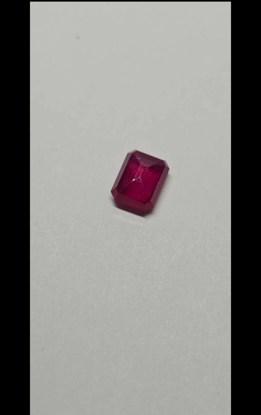 Natural blood red Ruby Gemstone - photo 2