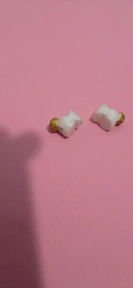 Lol doll, white gold heels, shoes sz fit all #cleanout kid 9+ image indicator(2)