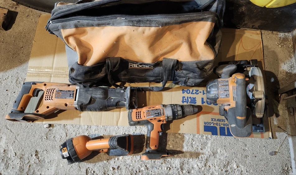 Wireless Ridgid Tools