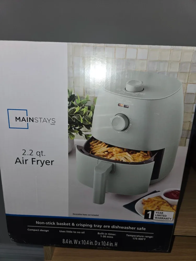 Mainstays 2.2 qt Air Fryer - Brand New!
