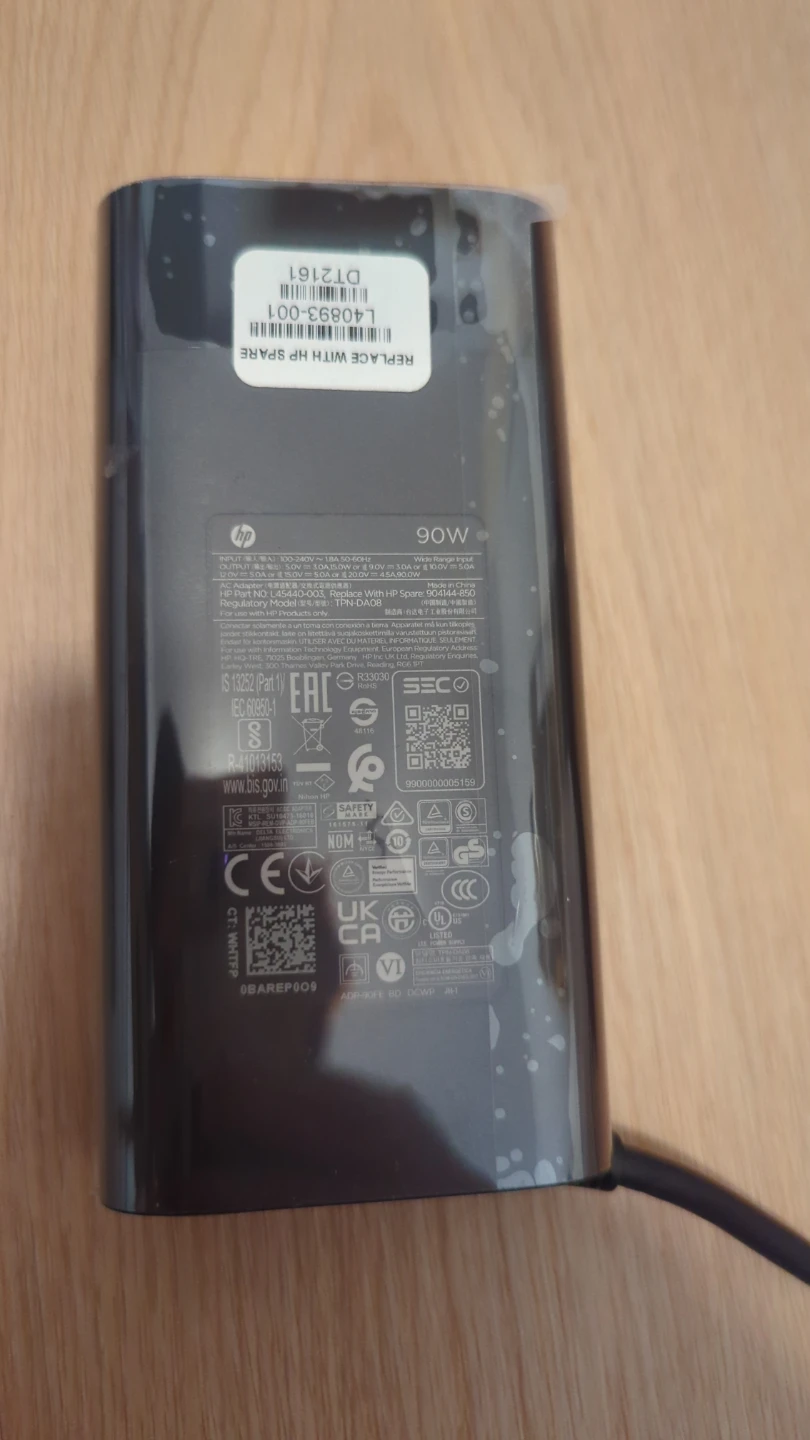 HP 90W USB-C Laptop Charger - OEM - photo 3