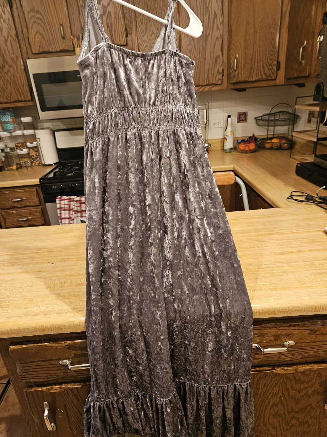 Romeo + Juliet Couture Velvet Dress - Size S - photo 4