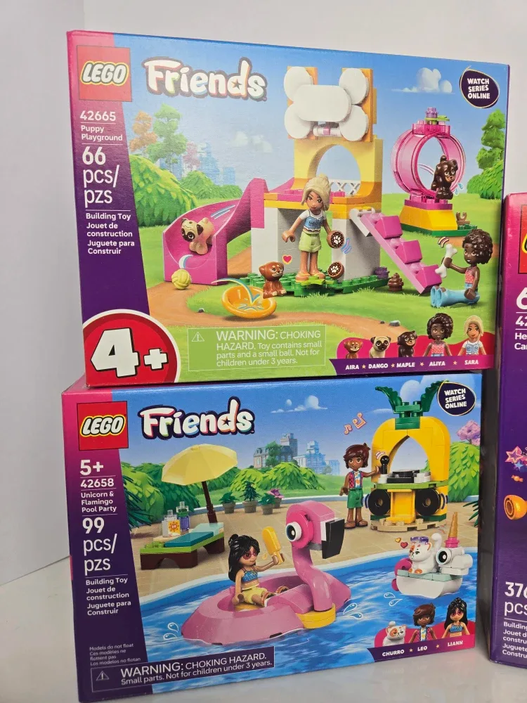 3 brand new sealed lego playsets  42649, 42658, 42665 image indicator(2)