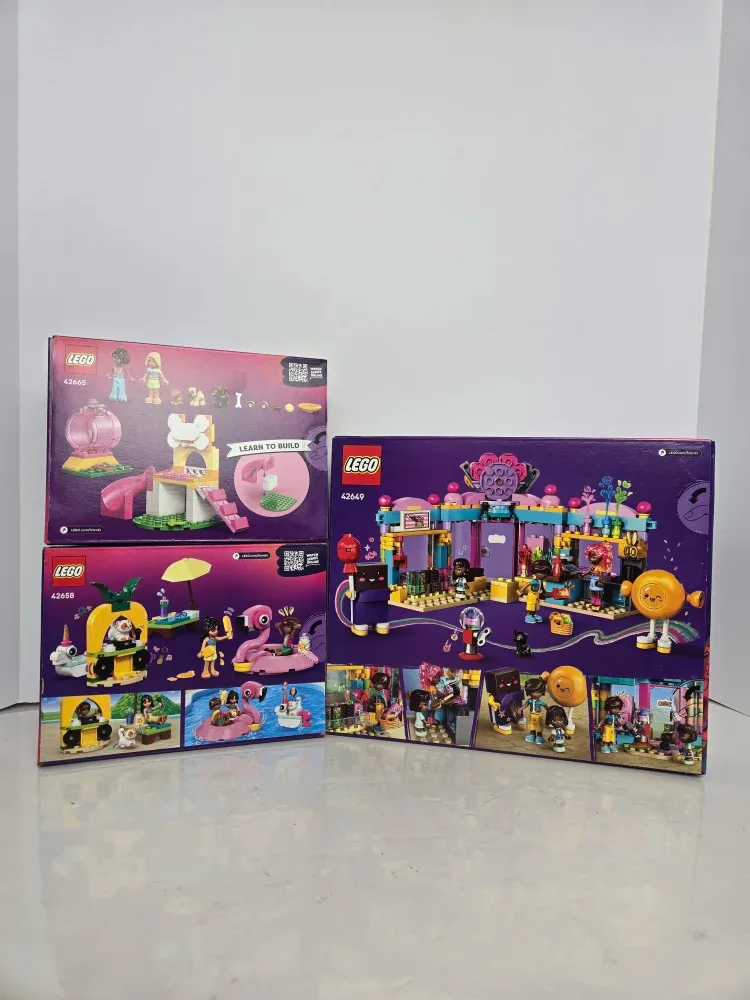 3 brand new sealed lego playsets  42649, 42658, 42665 image indicator(4)