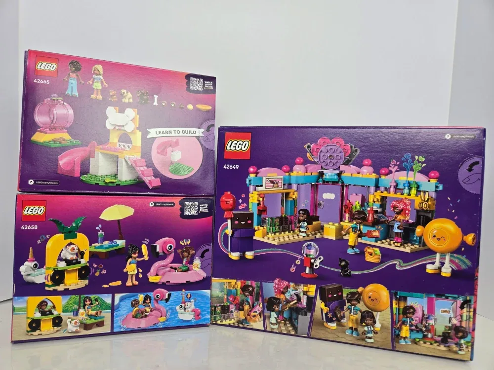 3 brand new sealed lego playsets  42649, 42658, 42665 image indicator(5)