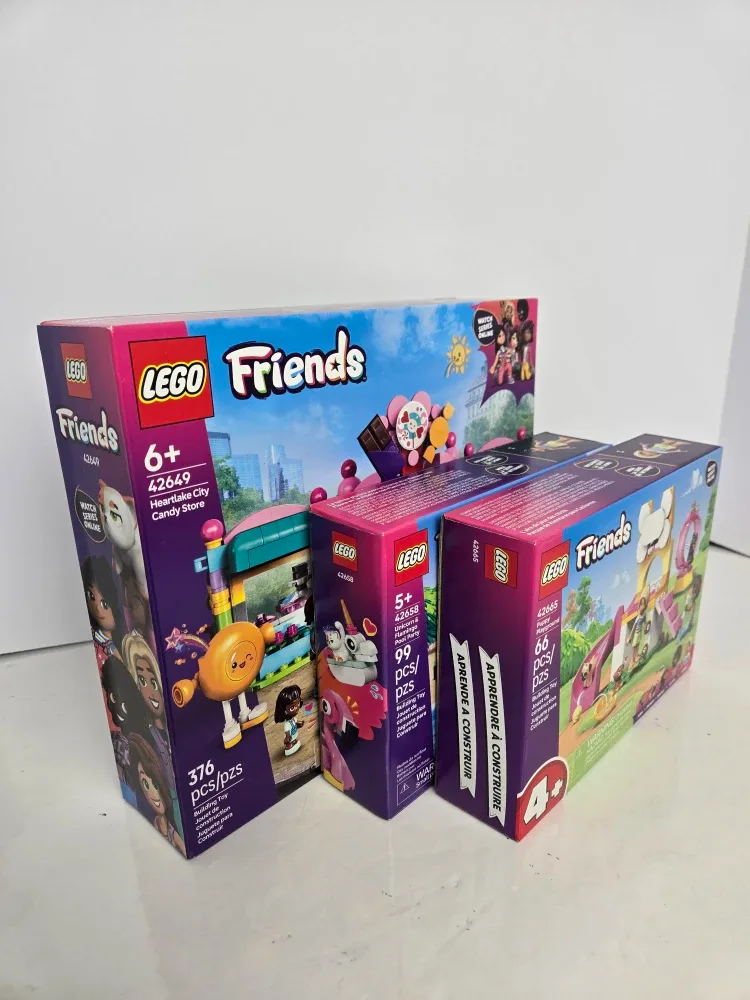 3 brand new sealed lego playsets  42649, 42658, 42665 image indicator(6)
