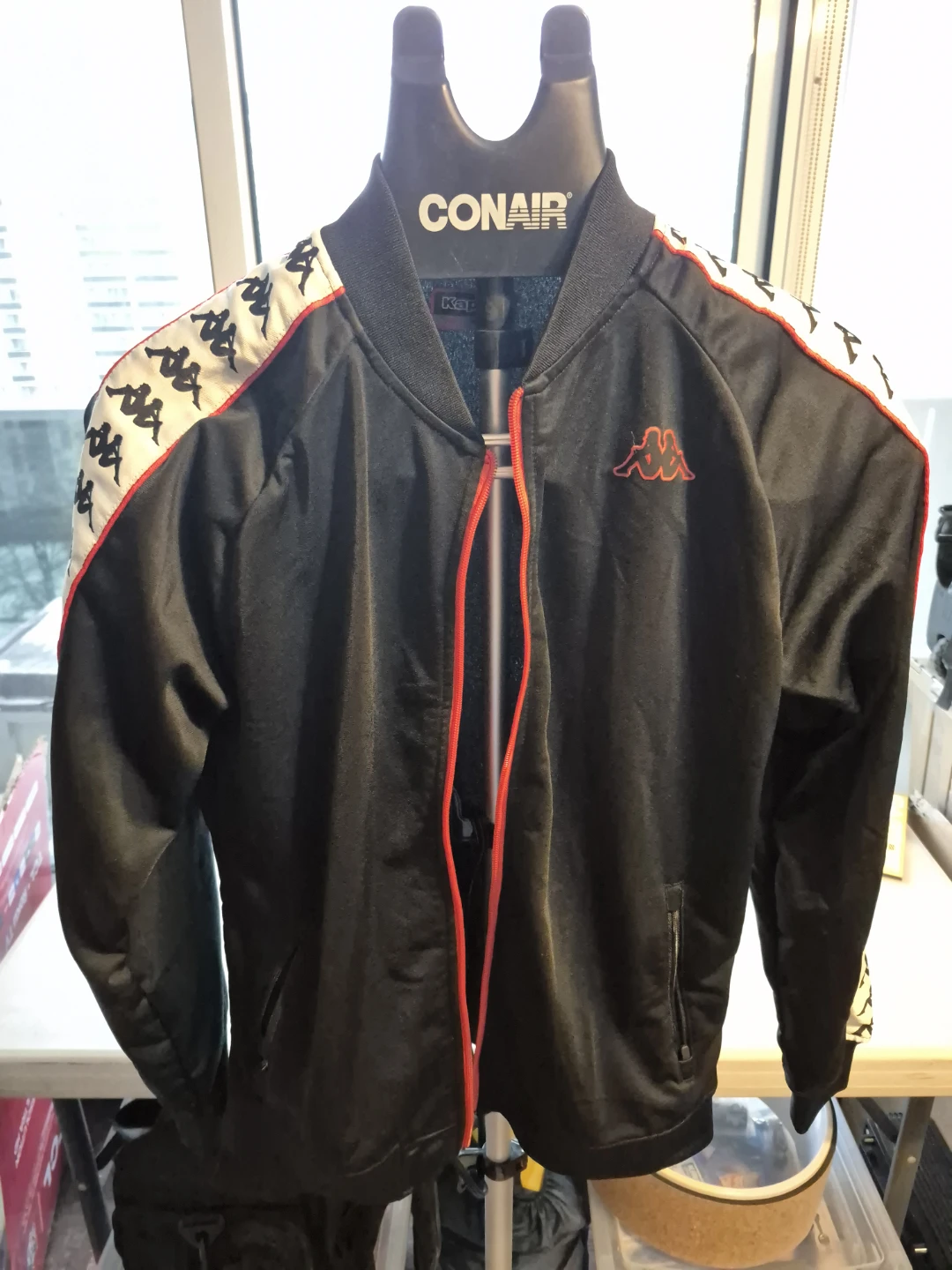 Kappa Track Jacket Black