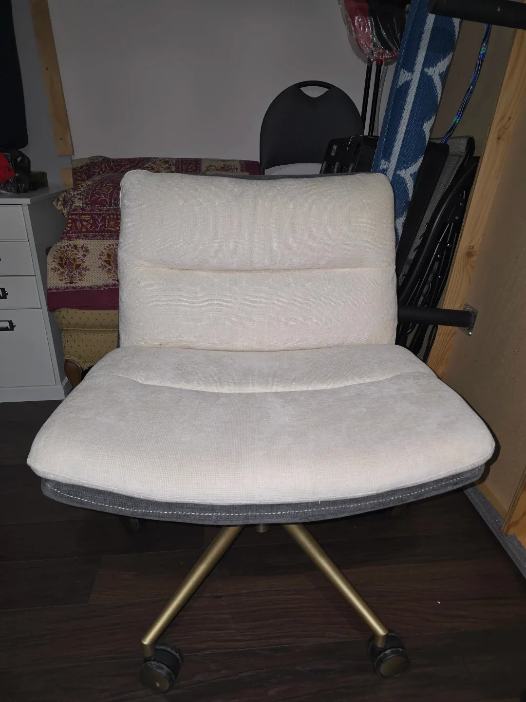 Office Chair - White & Grey