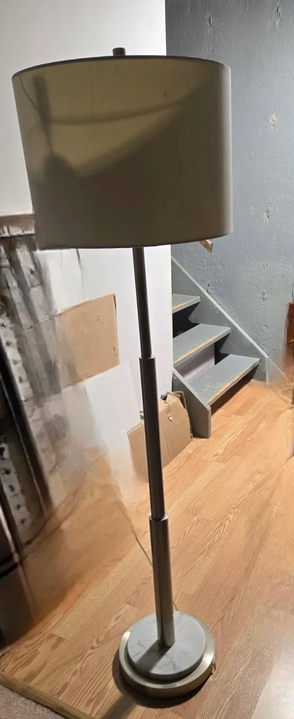 Floor Lamp - Beige Shade