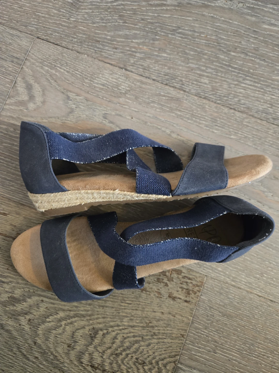 Stretch Wedge Sandals - photo 2