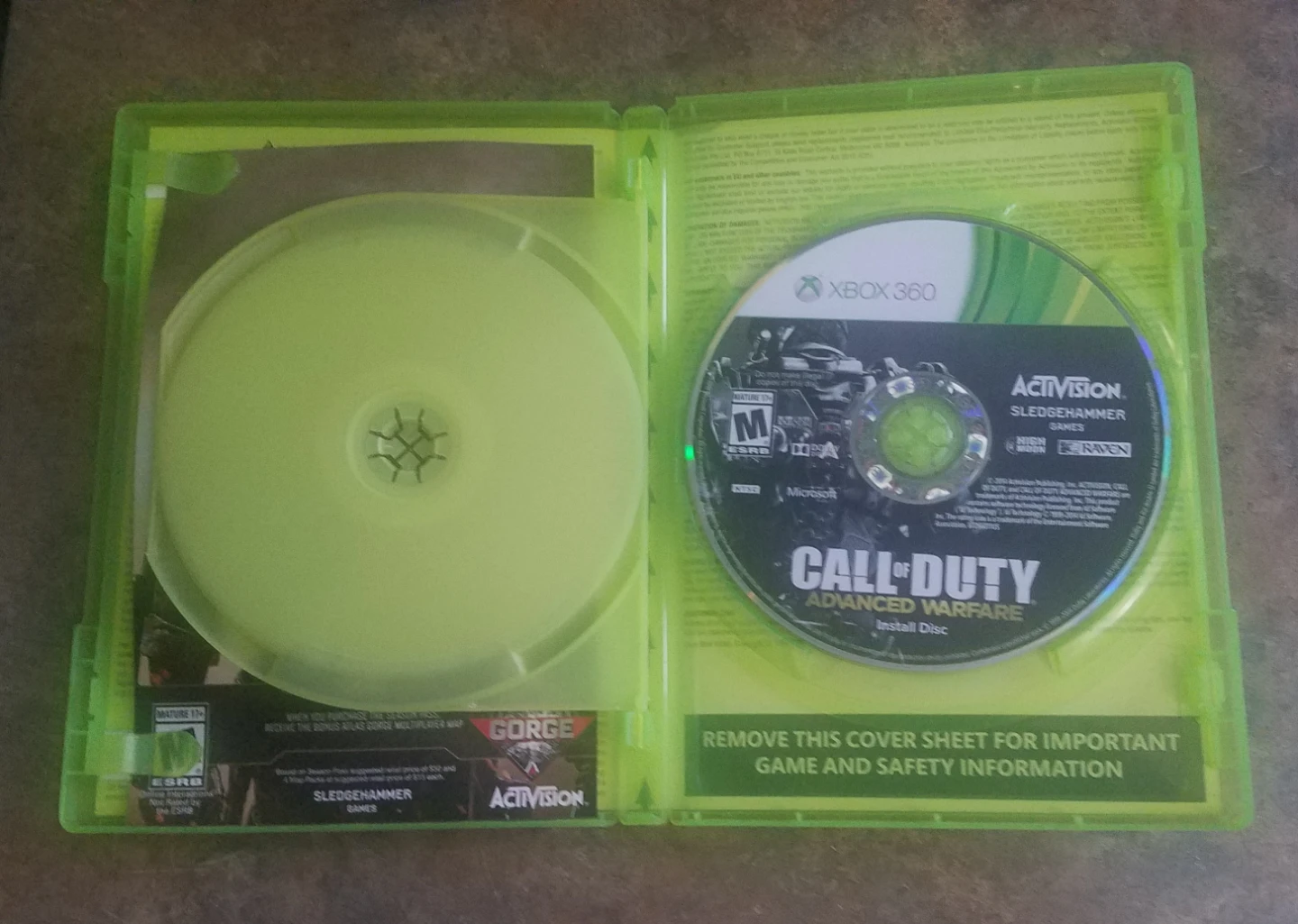 Call of Duty: Advanced Warfare  XBOX 360  Excellent Condition - photo 4