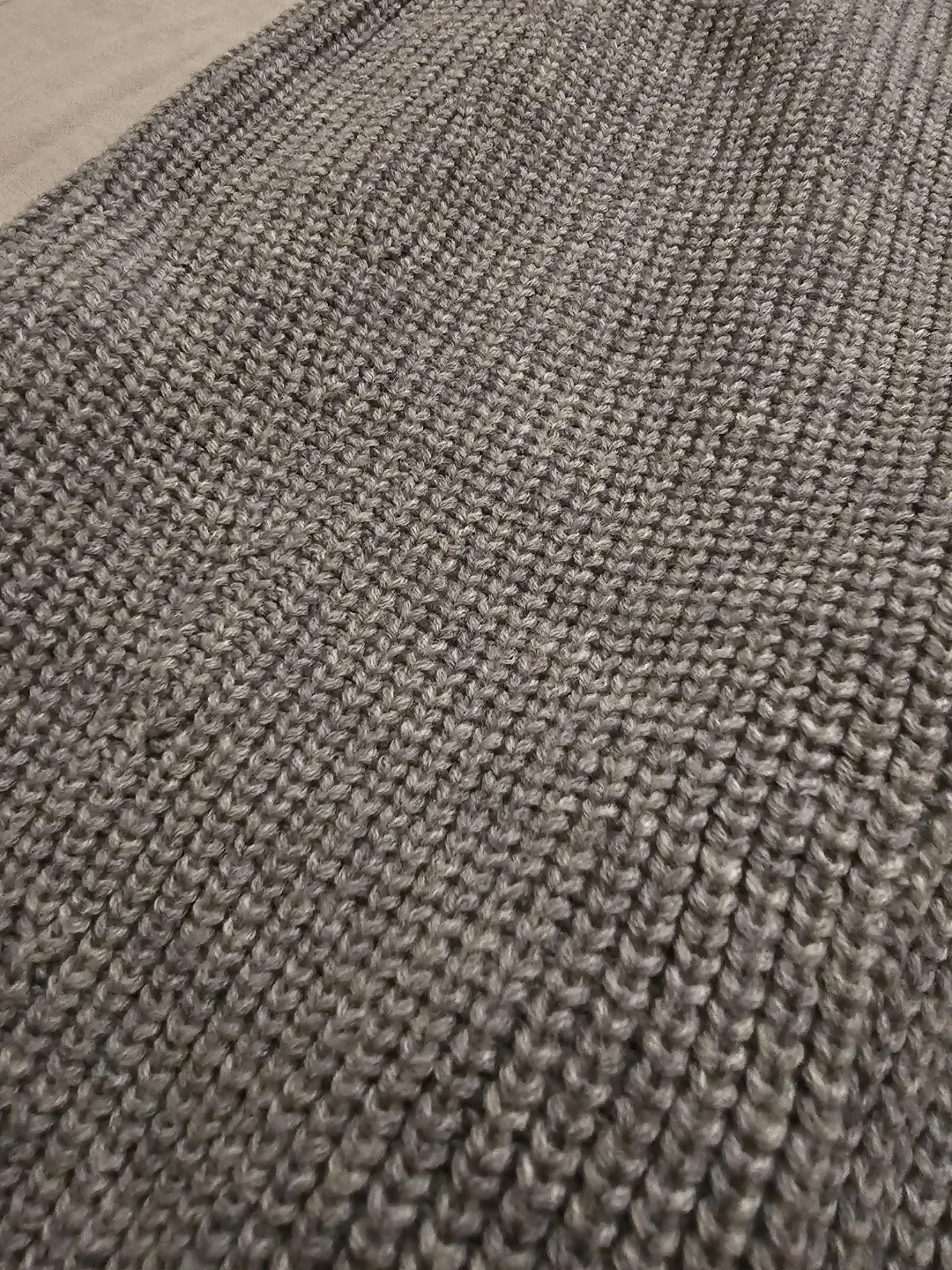 Grey Knit Cardigan with pockets - photo 2