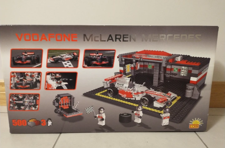 Vodafone McLaren Mercedes Cobi 500 Piece Toy 25500 New & Sealed