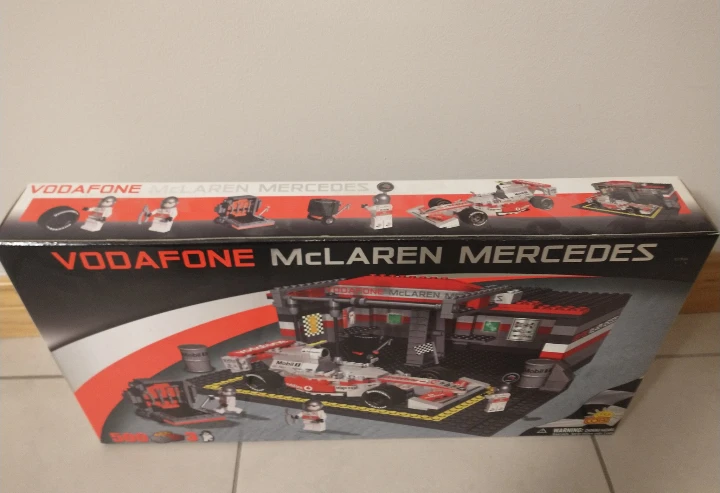 Vodafone McLaren Mercedes Cobi 500 Piece Toy 25500 New & Sealed - photo 5