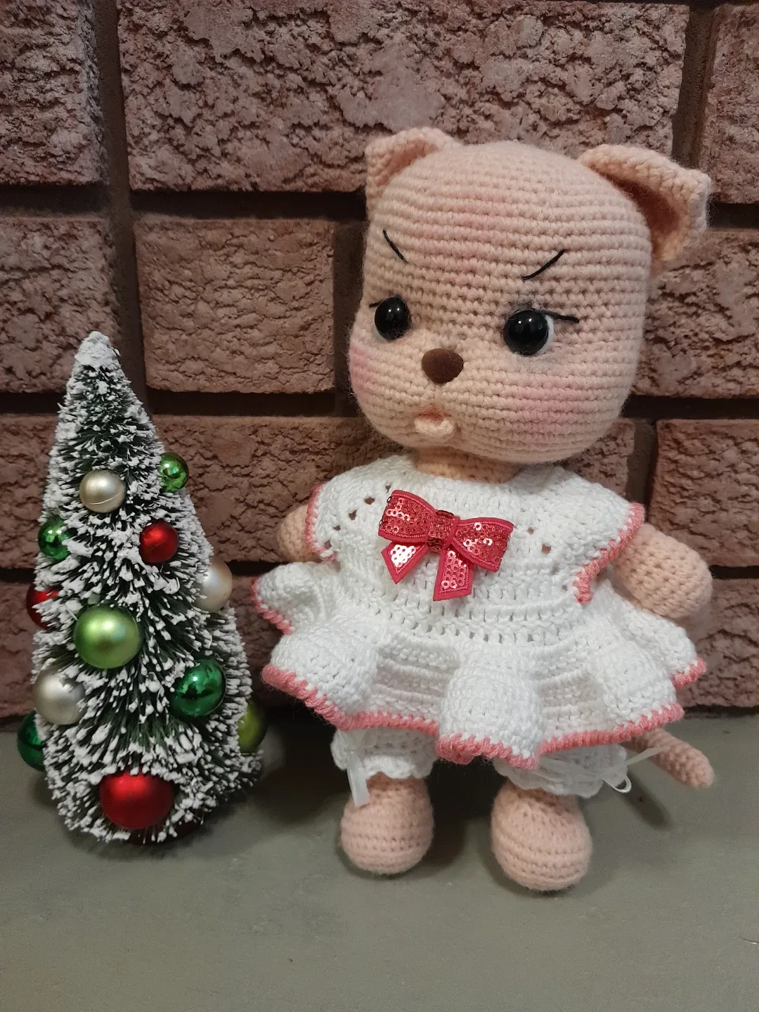 Handmade Crochet Cat