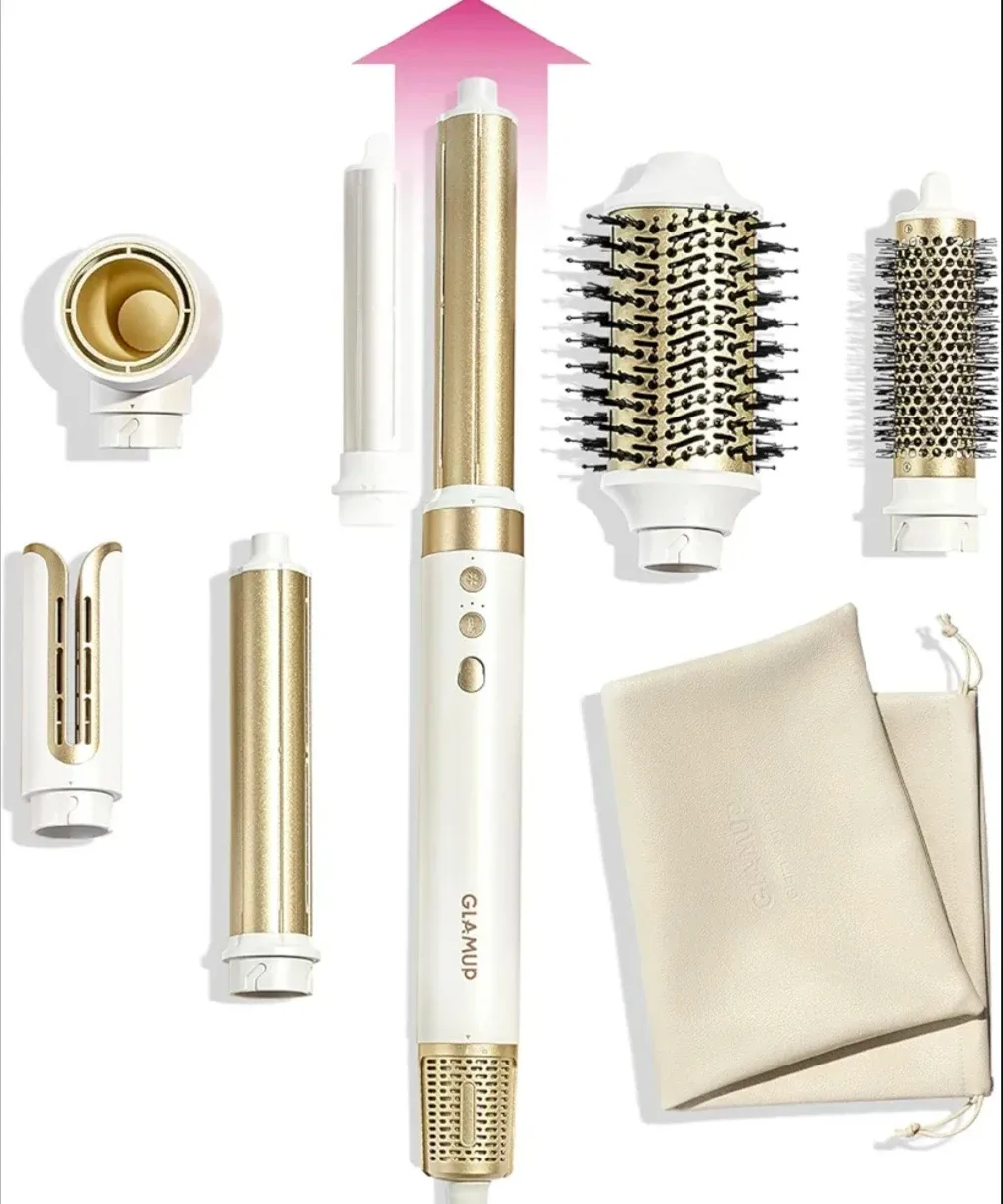 GLAMUP® Aircurler 6 in 1 Multi Aircurler Off White