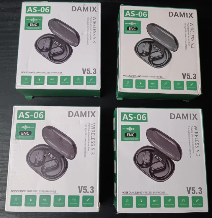 DAMIX AS-06 Wireless Earhook Earbuds (EACH) - photo 2