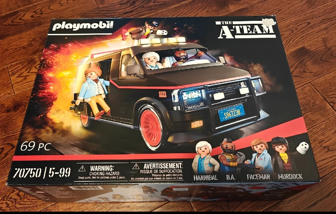 Playmobil The A-Team Van 70750 (New, sealed) 🎁 🚗