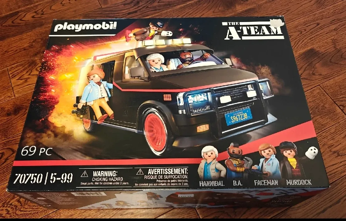 Playmobil The A-Team Van 70750 (New, sealed) 🎁 🎄