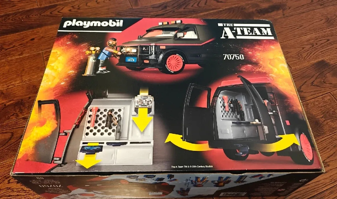 Playmobil The A-Team Van 70750 (New, sealed) 🎁 🎄 image indicator(2)