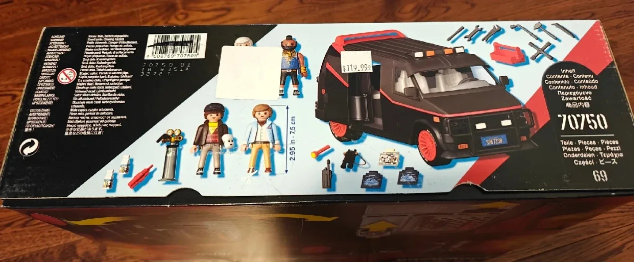 Playmobil The A-Team Van 70750 (New, sealed) 🎁 🎄 image indicator(3)