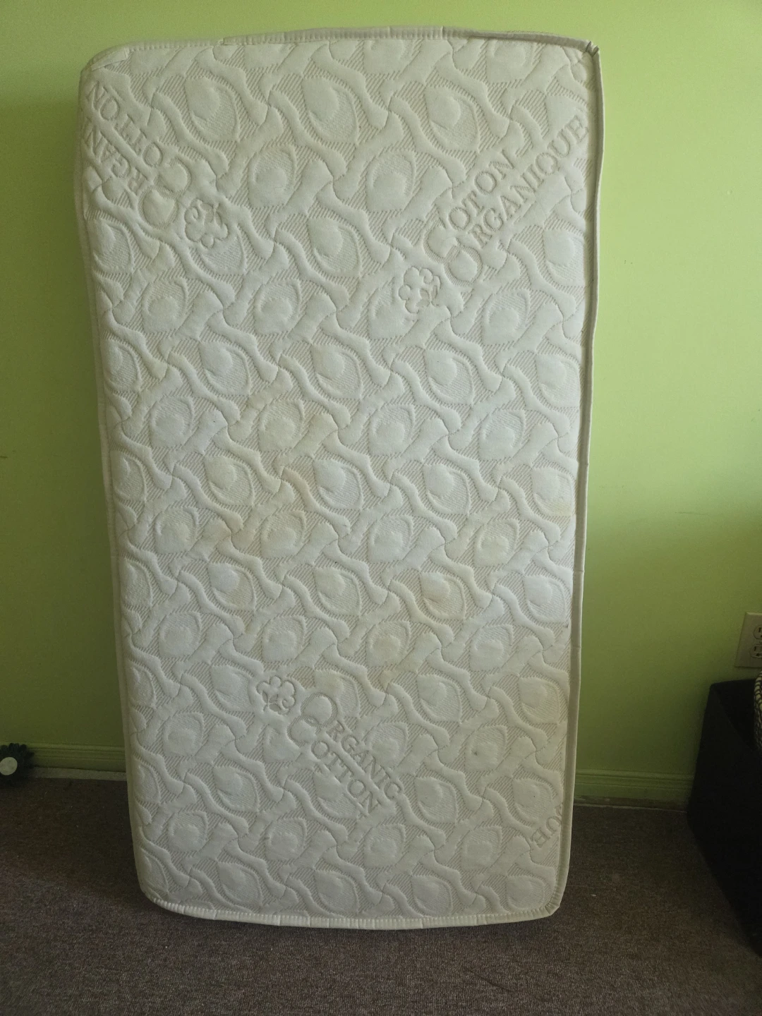 🥕 Organic Cotton baby crib Mattress