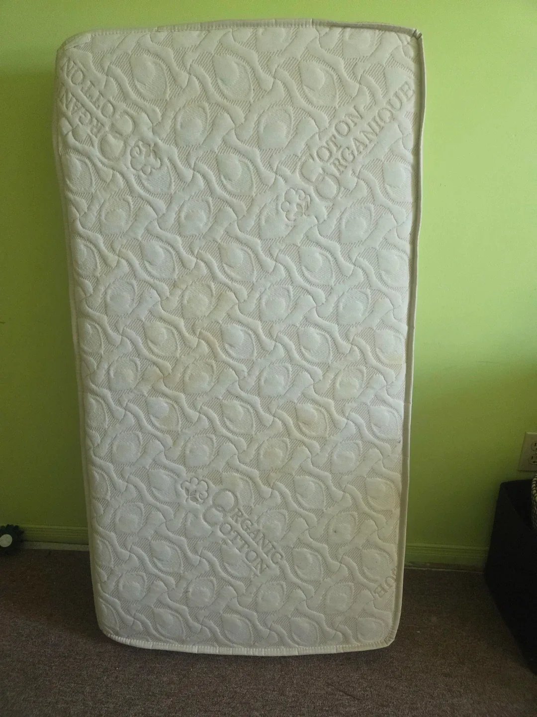 #Cleanout Organic Cotton baby crib Mattress