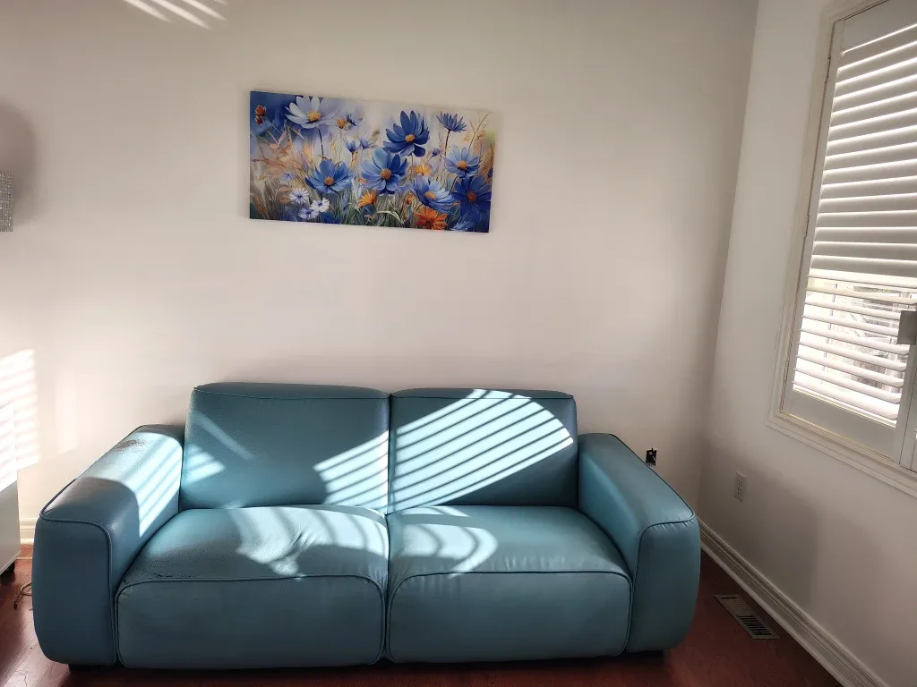 Elegant turquoise couches Ikea