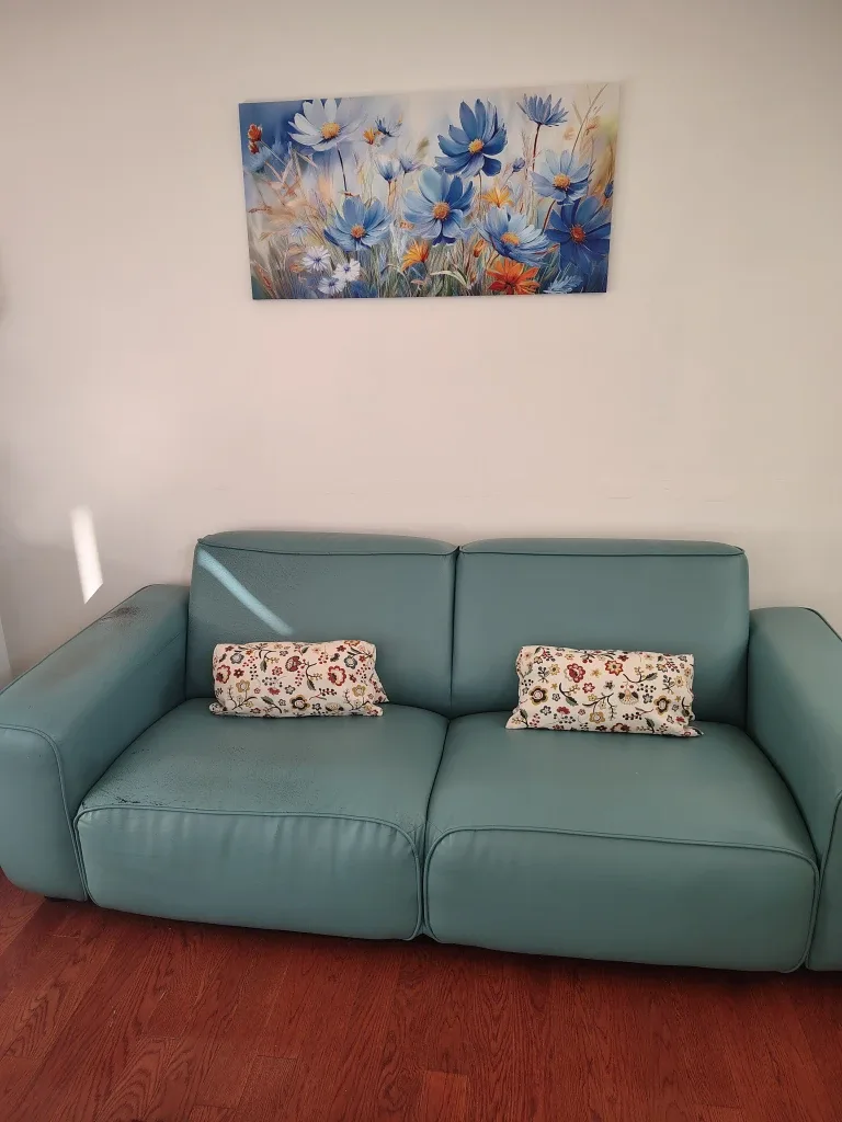 Elegant turquoise couches Ikea image indicator(2)