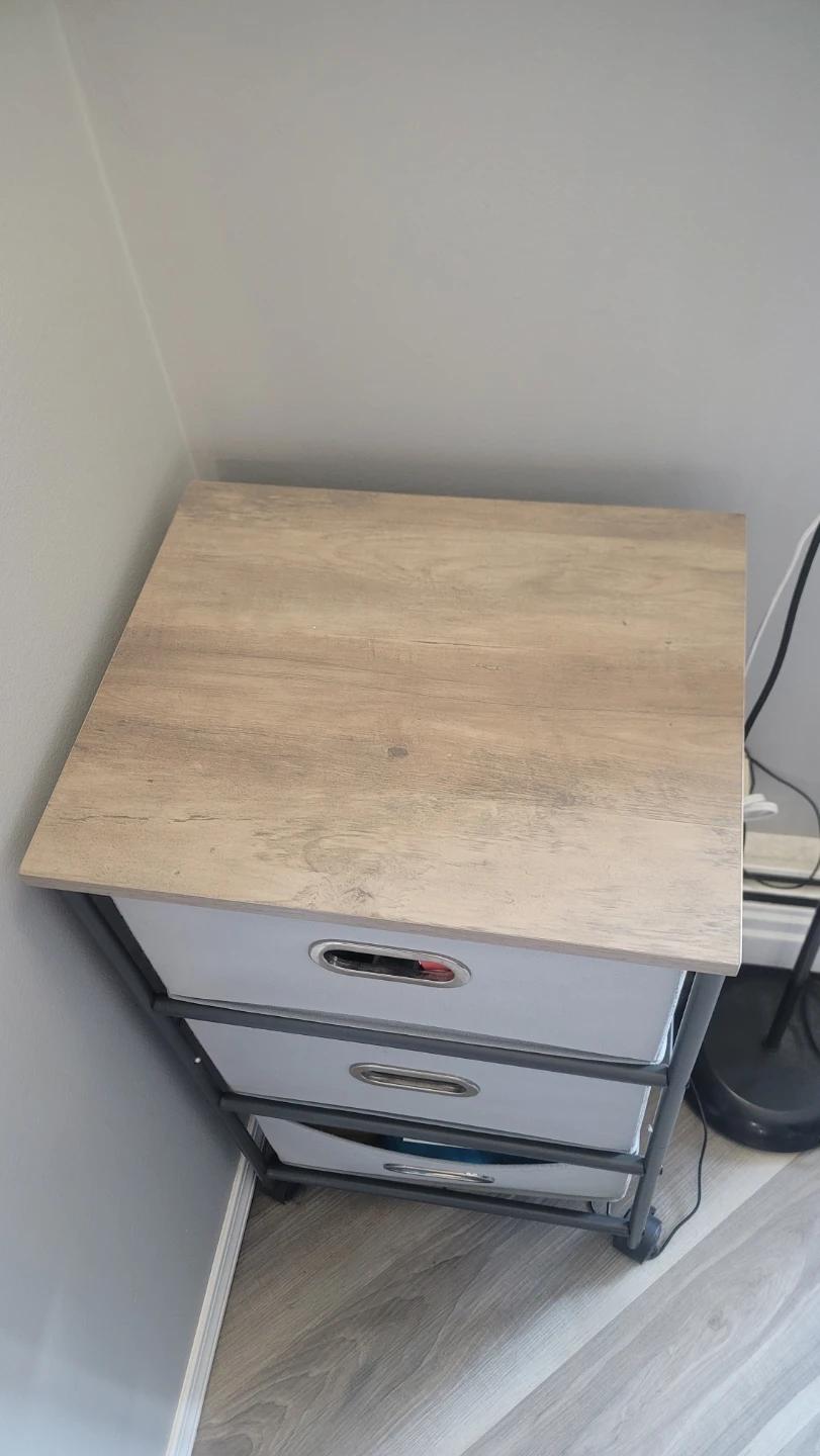 3-Drawer Storage Cart - photo 2