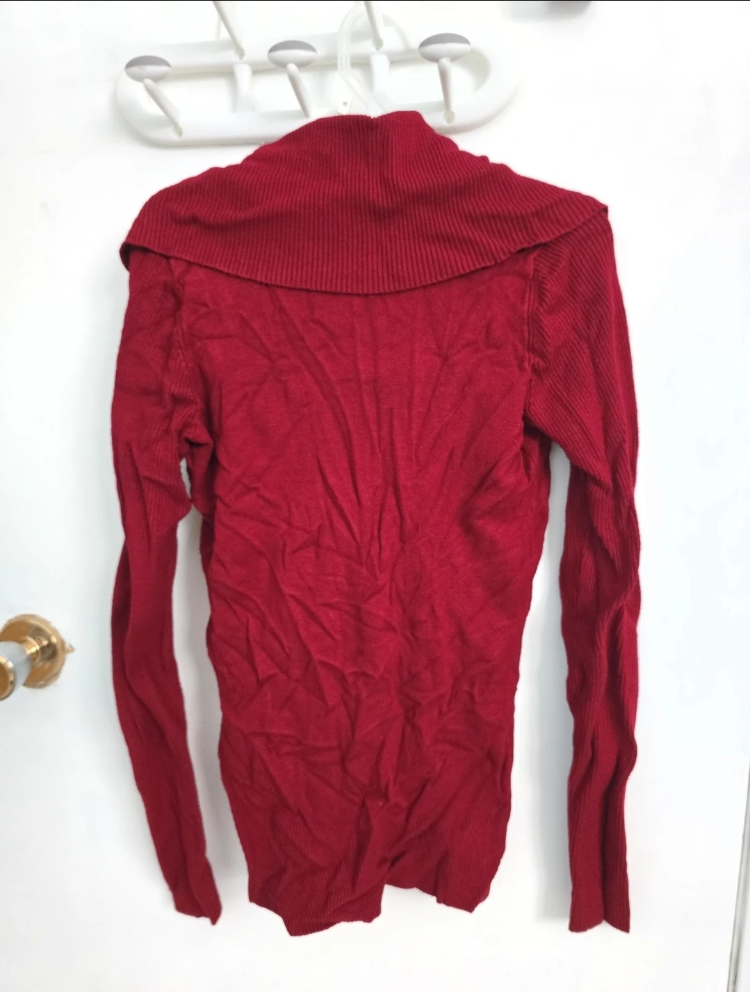 Like New Ricki's Stretchable Cowl Neck Knit Long Sleeve Slim Fit - photo 4