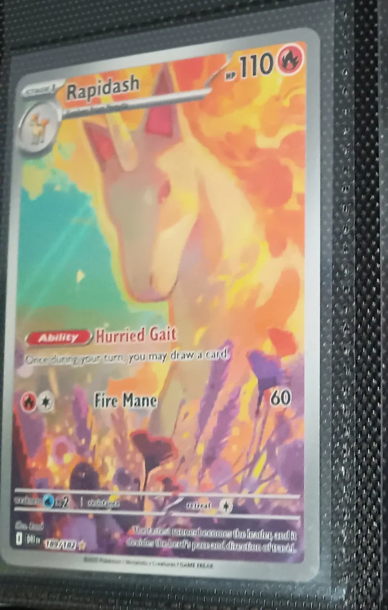Rapidash Pokemon Card