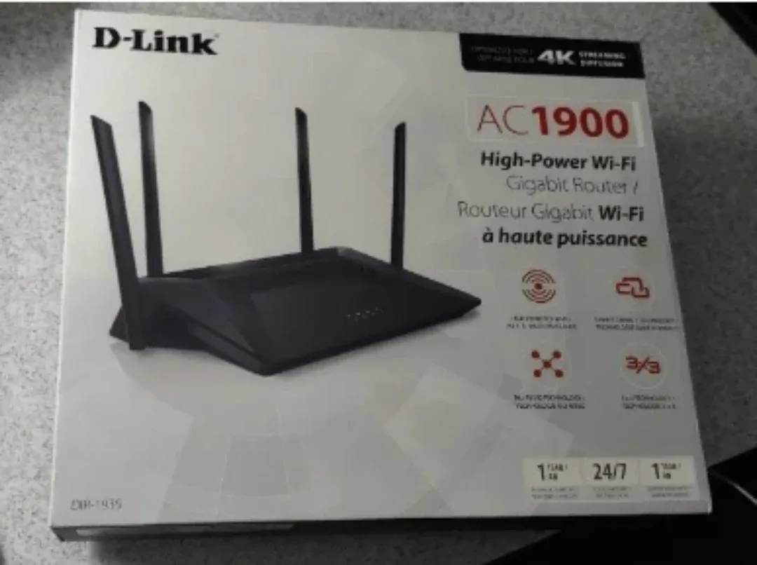 (NEW) D-Link AC1900 Dual-Band Wi-Fi Gigabit Router - #Cleanout image indicator(6)