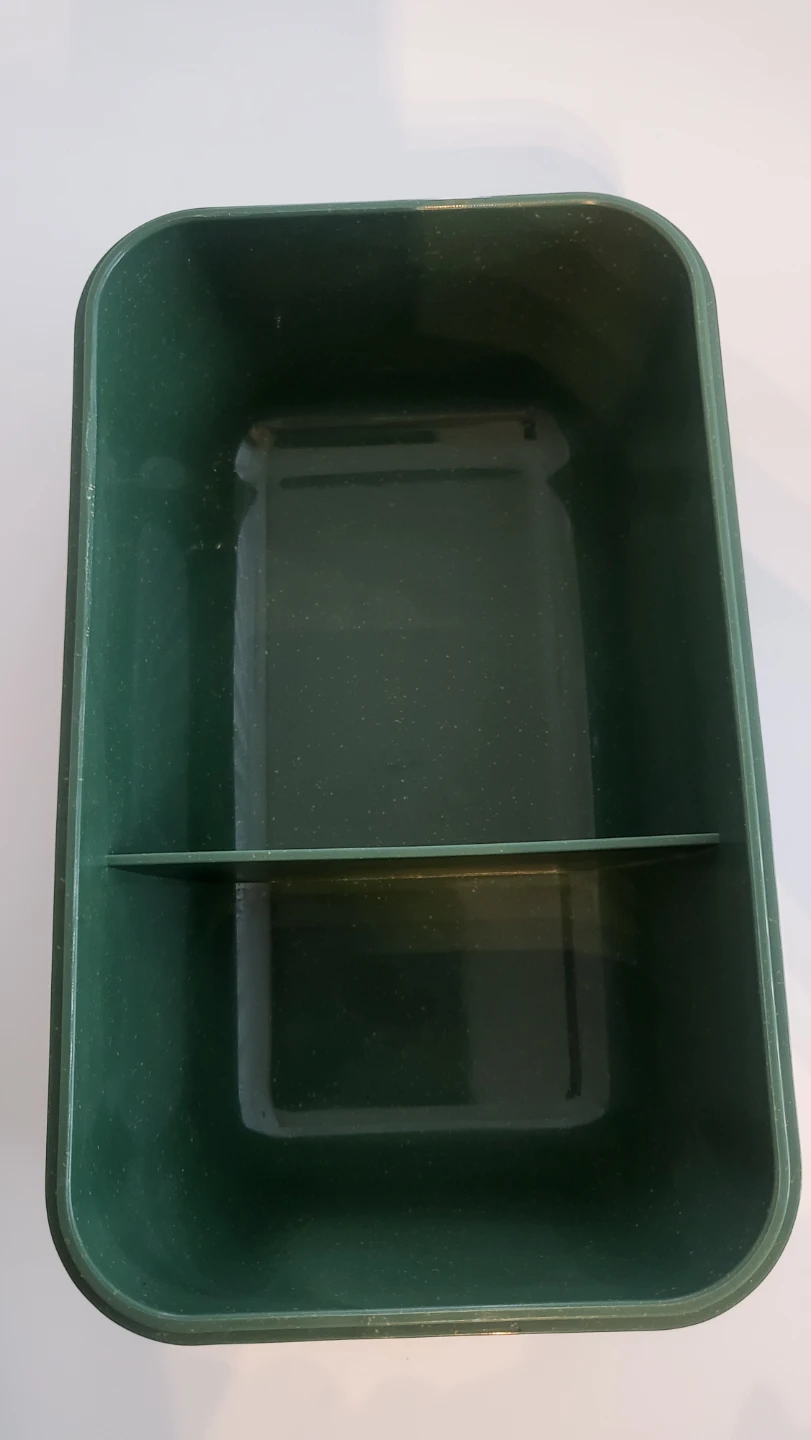 Green Lunch Box with Cherry Design - photo 2