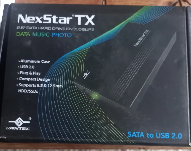 Vantec NexStar TX 2.5" SATA Hard Drive Enclosure