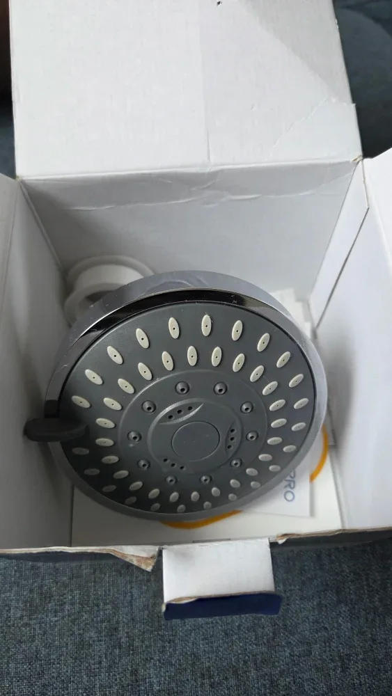 HOPOPRO 5 Spray Patterns Shower Head - Chrome image indicator(7)