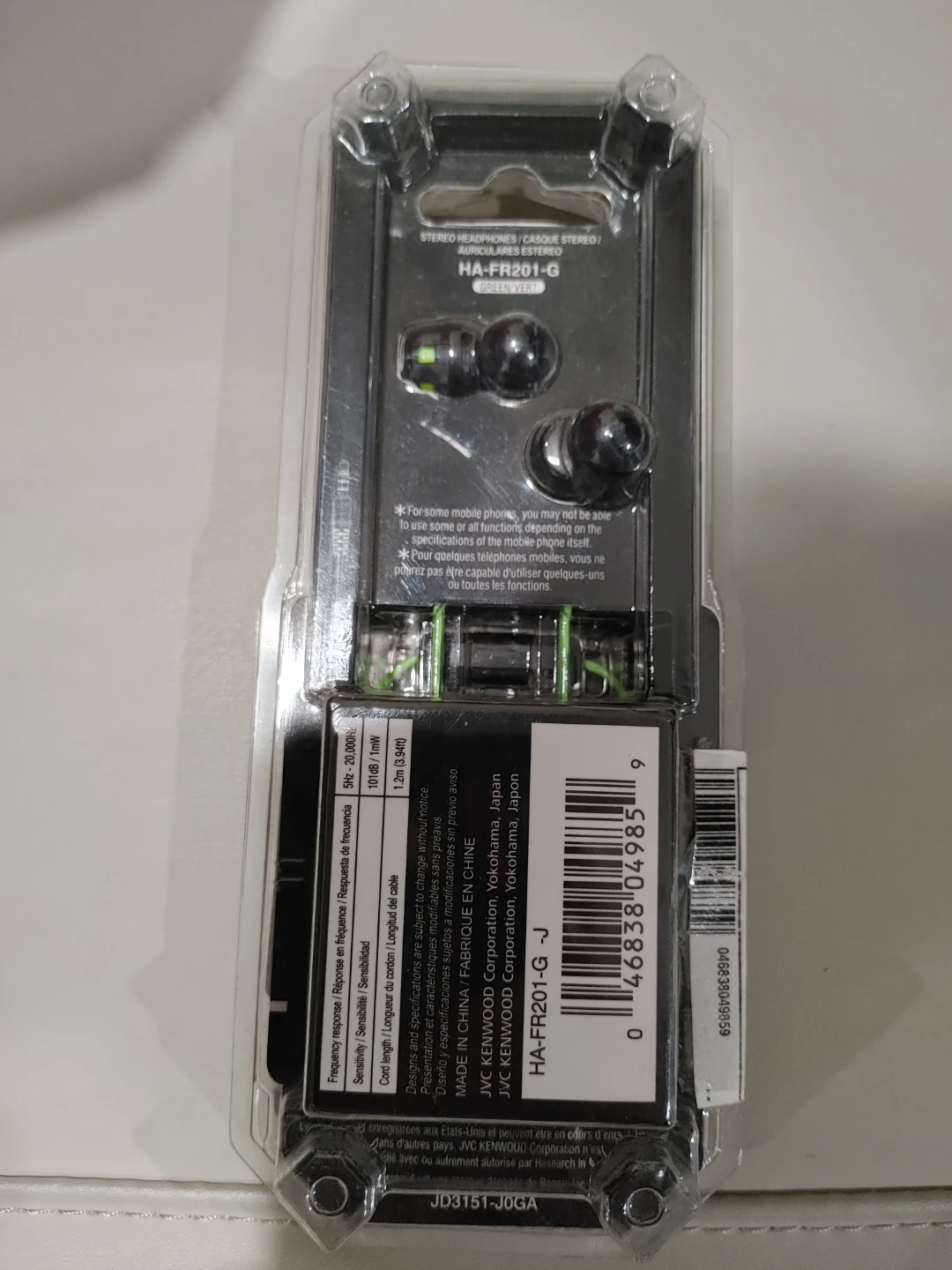 🧡BRAND NEW RARE XX JVC STEREO HEADPHONES WITH MIC. & MICROPHONE - photo 2