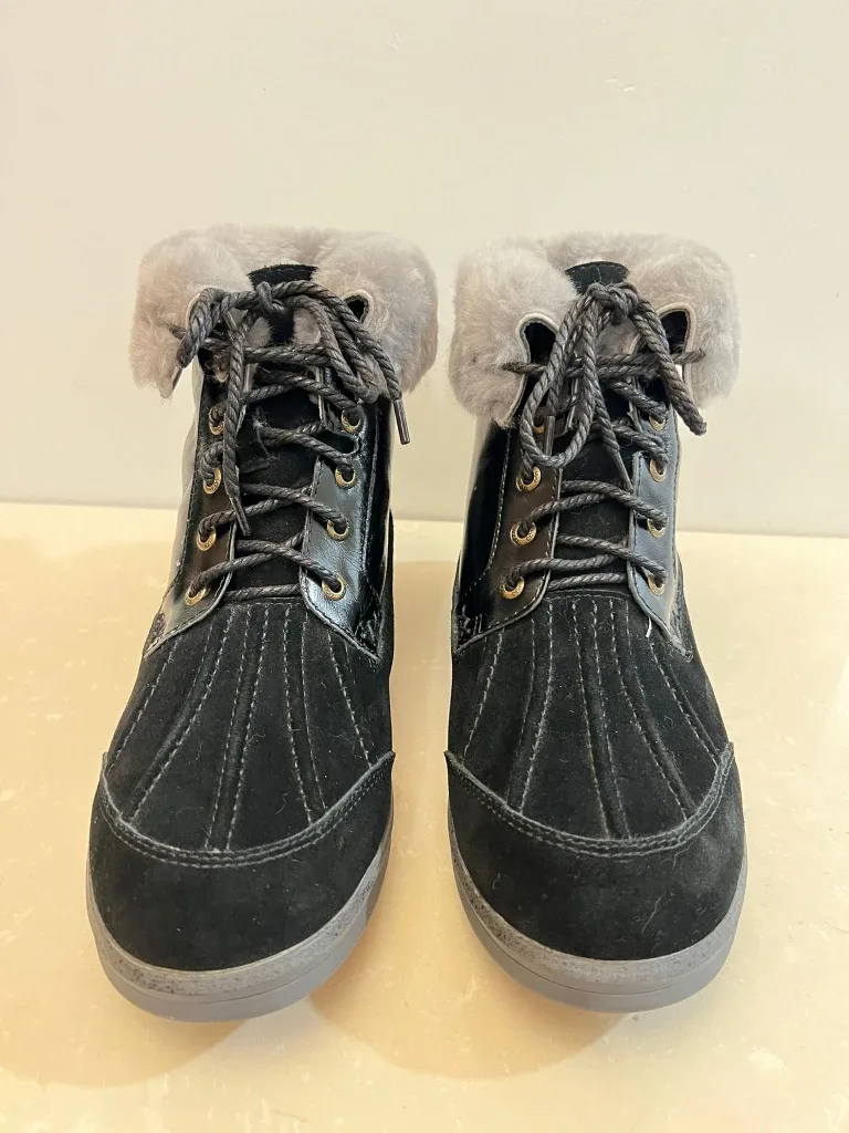 UGG Adirondack III Black Boots