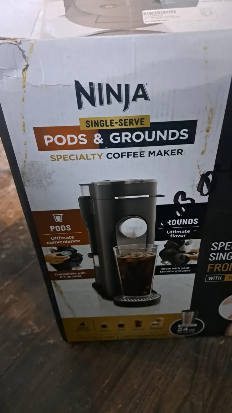 Ninja Pods & Grounds Single-Serve Coffee Maker image indicator(4)
