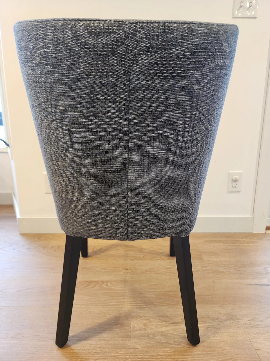 Six Grey Upholstered Dining Chair - photo 2