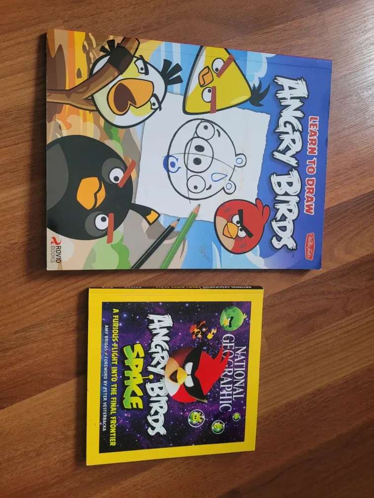 Angry Birds Learn to Draw & Space Books
