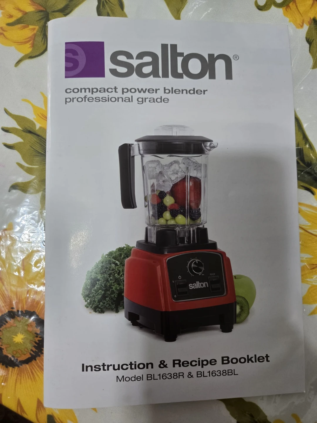 Salton BL1638R High-Power Blender – Gently Used (Like New)