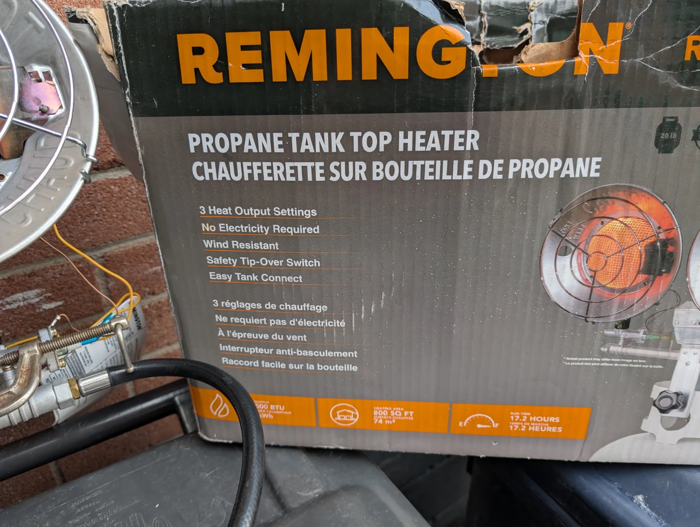 Remington REM-32-TTCF Propane Tank Top Heater - photo 4
