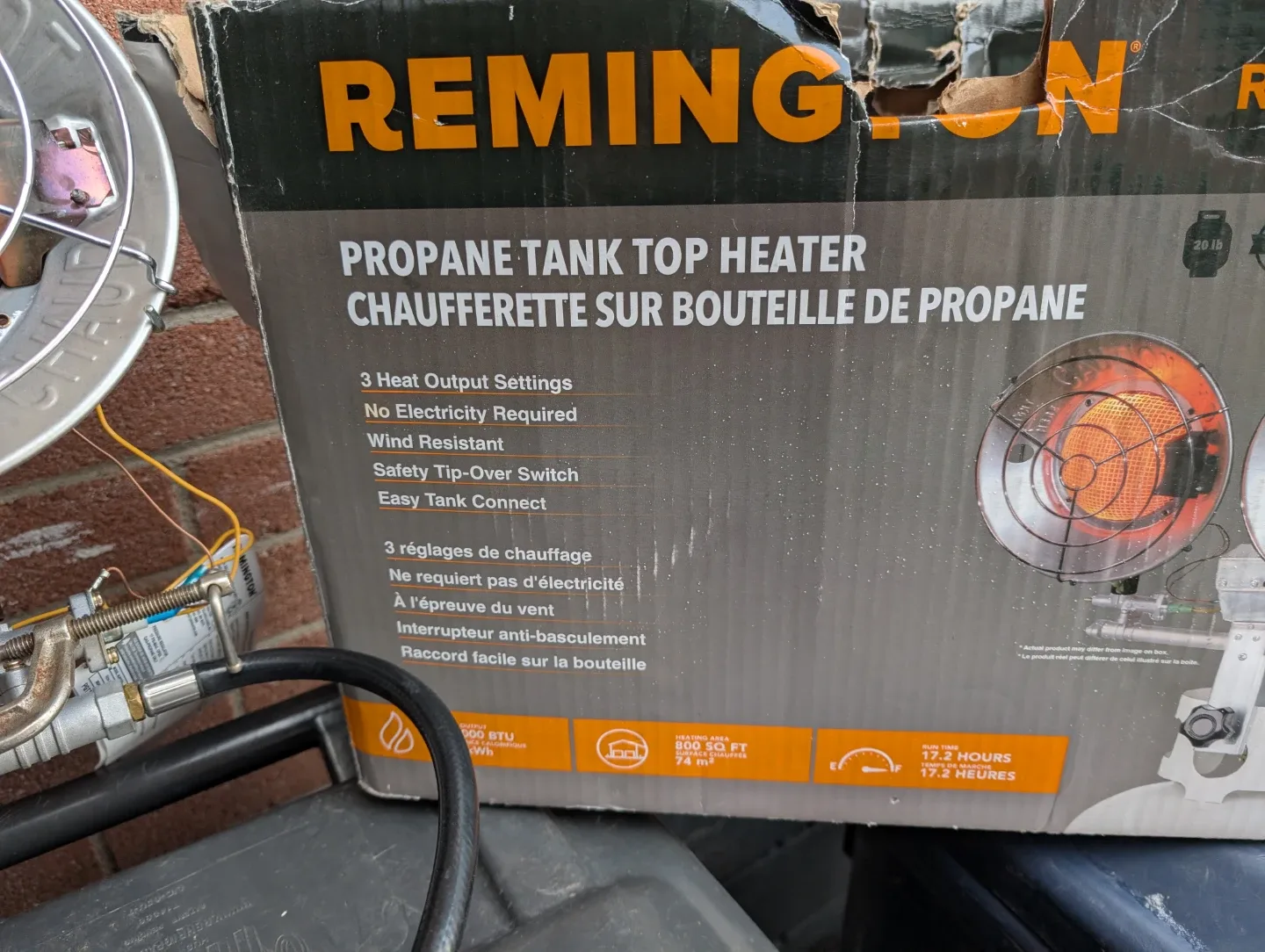 Remington REM-32-TTCF Propane Tank Top Heater image indicator(4)