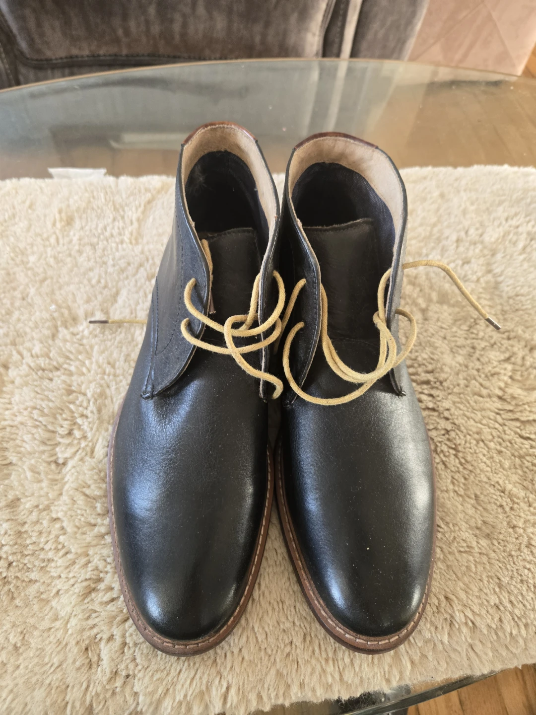 Steve Madden Beckon Men's Leather Boots - Size 7