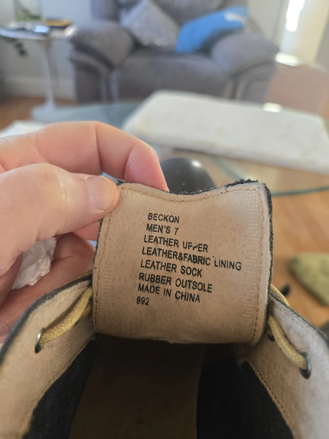Steve Madden Beckon Men's Leather Boots - Size 7 - photo 3